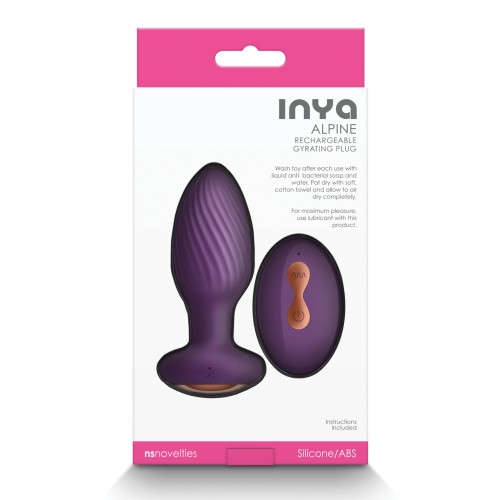 INYA Alpine Butt Plug Purple