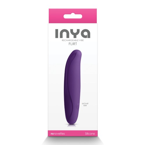 INYA Flirt Dark Purple Flexible Vibe