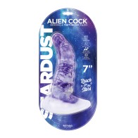 Dildo de Silicona Texturizado Stardust Alien - 7 pulgadas