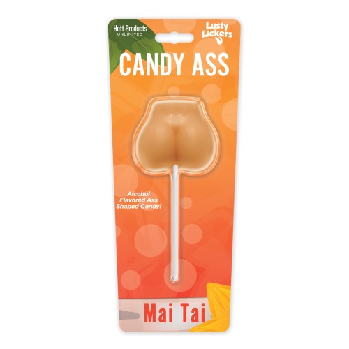 Candy Ass Mai Tai Flavored Lollipops