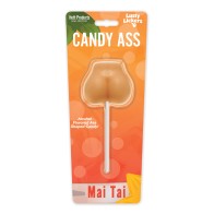 Candy Ass Mai Tai Flavored Lollipops