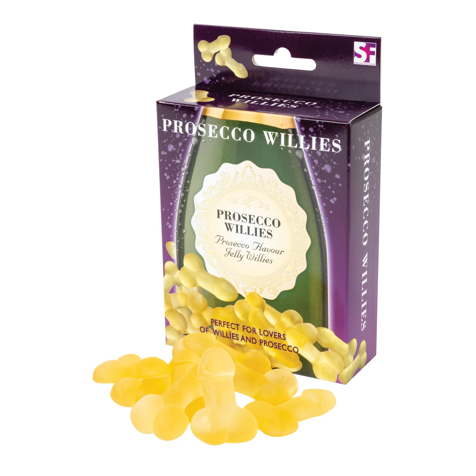 Prosecco Willies Penis Shape Gummies Champagne