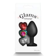 Charming Glams Xchange Heart Gem - Medium Size