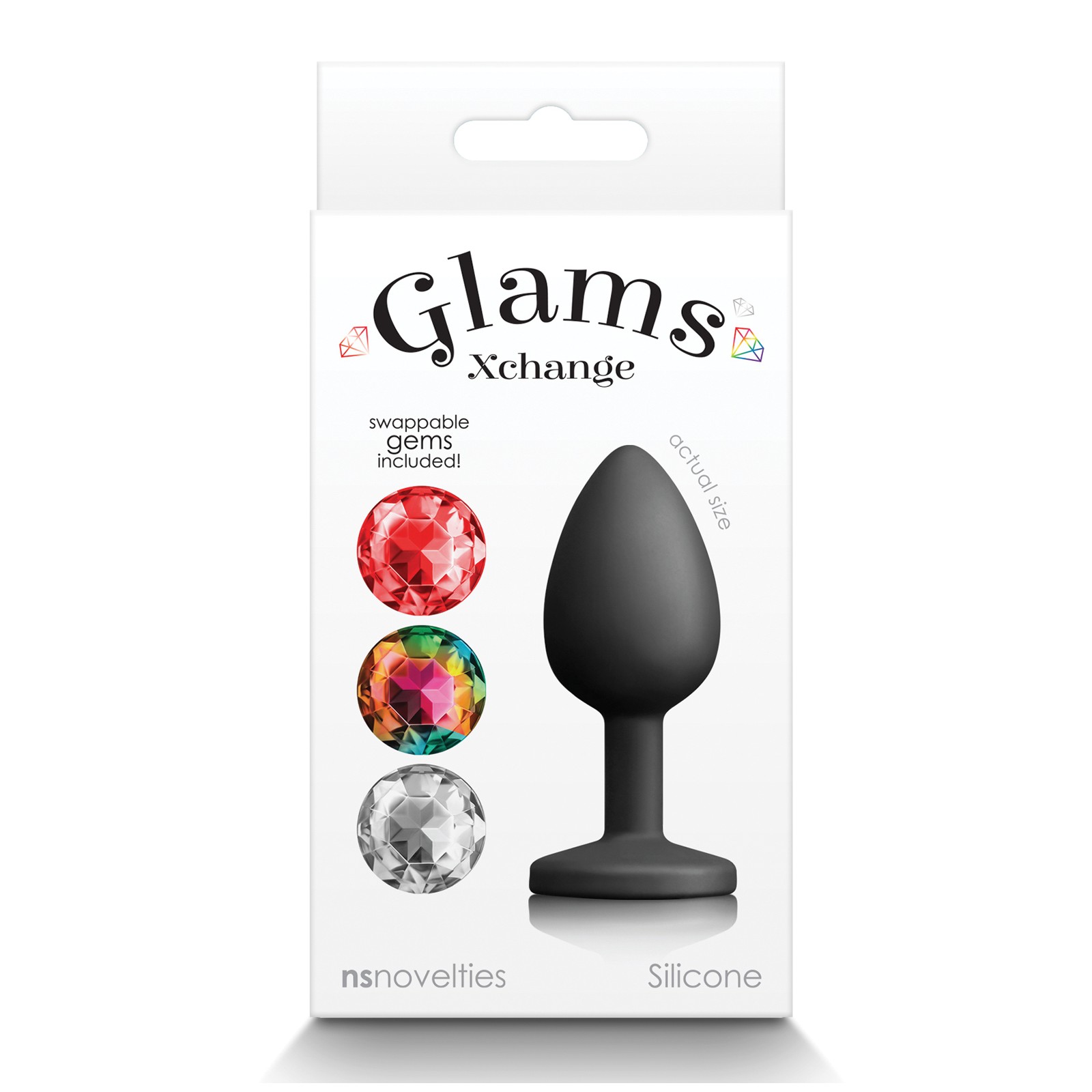 Glams Xchange Small Round Gem for Stylish Fun