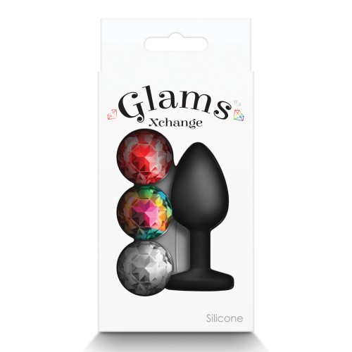 Glams Xchange Small Round Gem for Stylish Fun