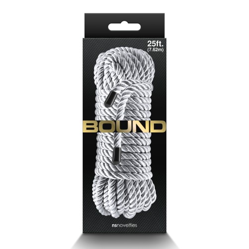 Bound Rope Silver for Kinky Play