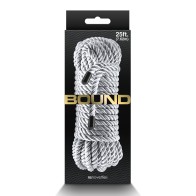 Bound Rope Silver for Kinky Play