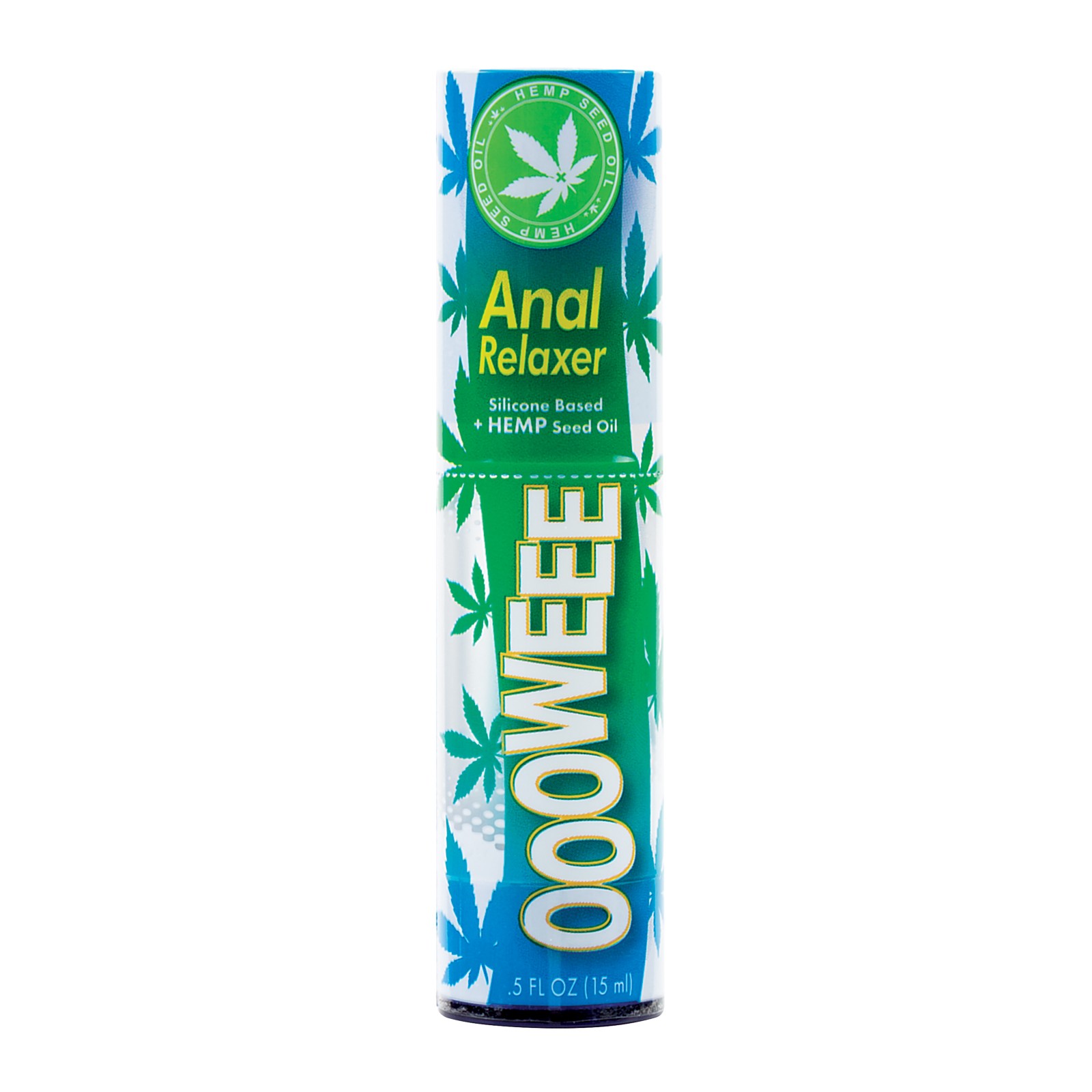 Ooowee Lubricante Relajante Anal con Aceite de Semilla de Cáñamo - .5 oz