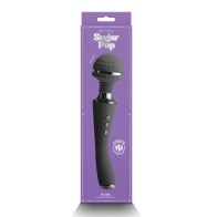 Sugar Pop Bliss Black Ultimate Wand for Explosive Pleasure