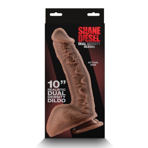 Dildo Dual Density Shane Diesel de 10"