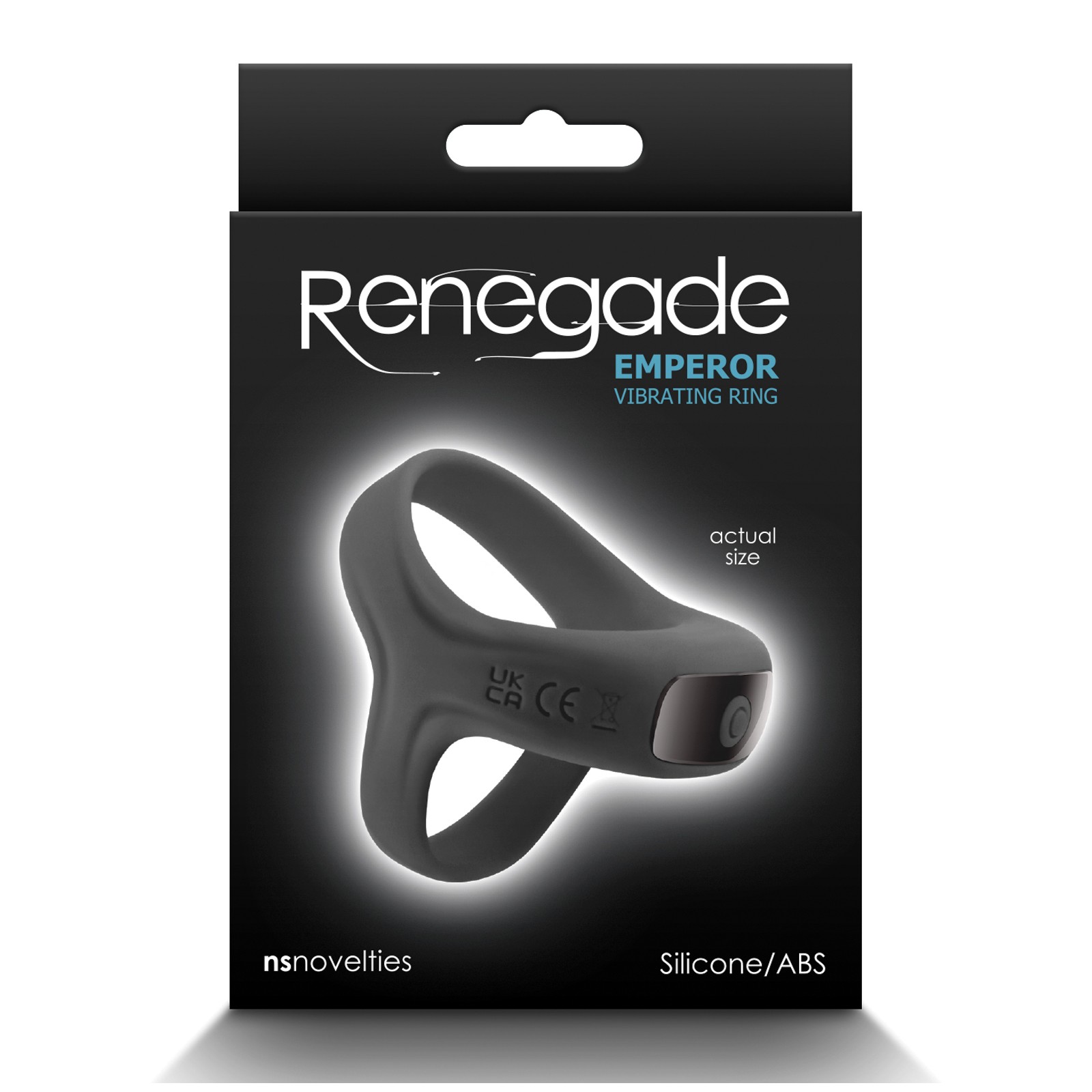 Renegade Emperor Vibrating Rings - Black