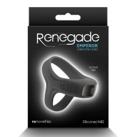 Renegade Emperor Vibrating Rings - Black