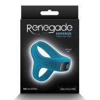 Renegade Emperor Teal Vibrating Rings