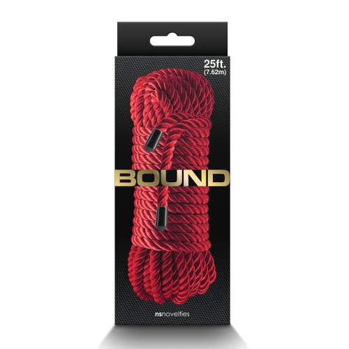 Comfortable Red Bondage Rope for Kinky Fun