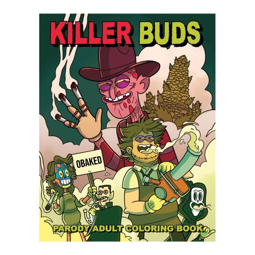 Libro de Colorear Wooden Rocket Killer Buds