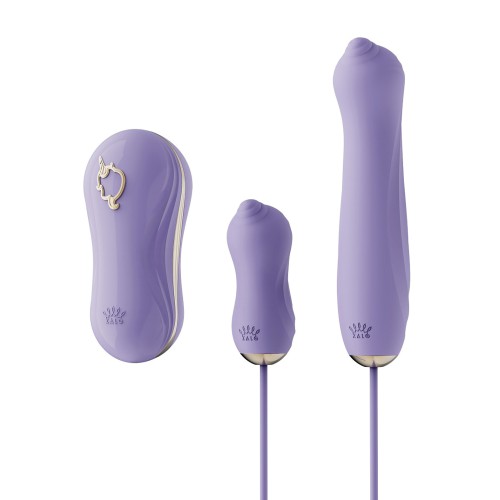 ZALO Unicorn Pleasure Set - Berry Violet