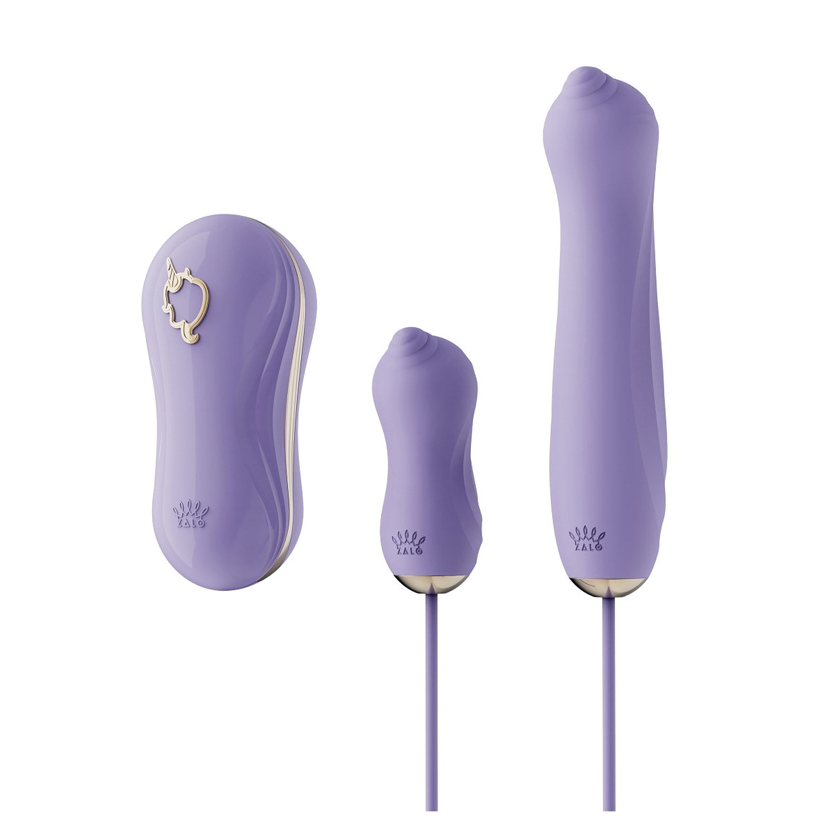 ZALO Unicorn Pleasure Set - Berry Violet