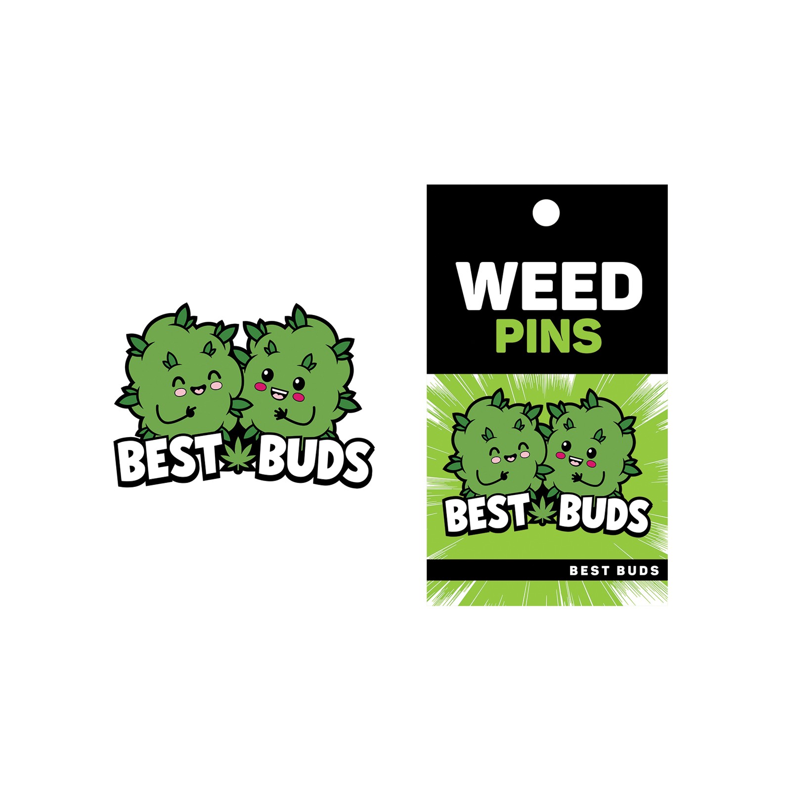 Pin de Enamel Wood Rocket Best Buds