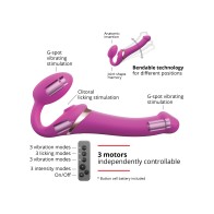 Strap on Me Multi Orgasm Strapless Strap On Fuchsia