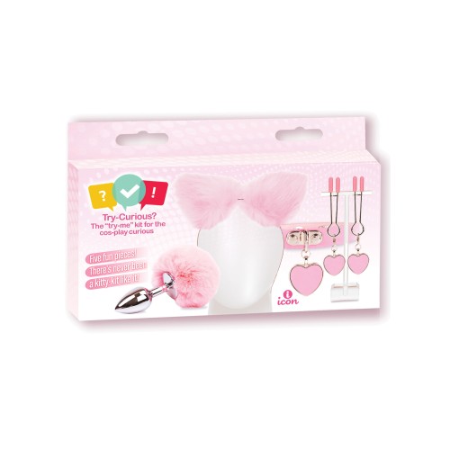 Try-Curious Kitty Set - Flirty Pink Toys