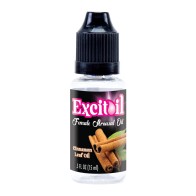 Aceite de Arousal Excitoil de Canela 0.5 oz