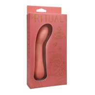 RITUAL Zen Vibe Silicona Recargable para Punto G - Coral