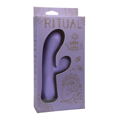 RITUAL Aura Vibrador Conejito Recargable - Lila