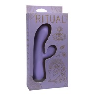 RITUAL Aura Vibrador Conejito Recargable - Lila