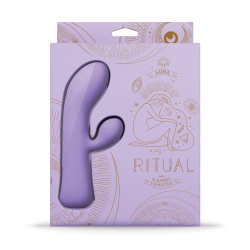 RITUAL Aura Vibrador Conejito Recargable - Lila