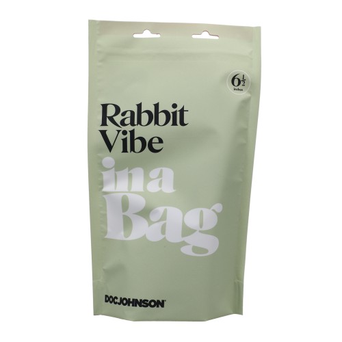 Vibrador Rabbit 'In A Bag' - Negro