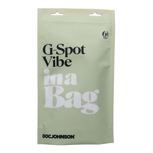 Vibrador G-Spot en Bolsa - Negro