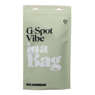 Vibrador G-Spot en Bolsa - Negro