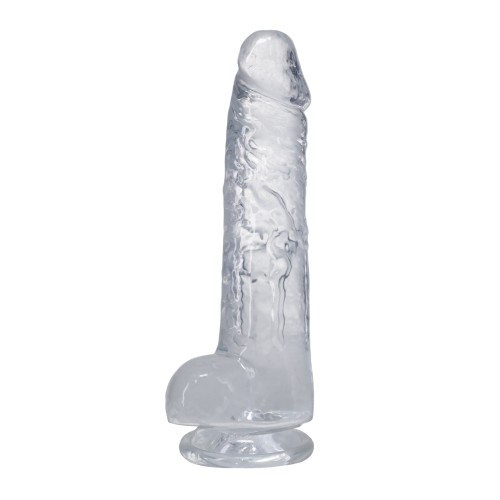 In A Bag 8 Inch Big Dick in Clear