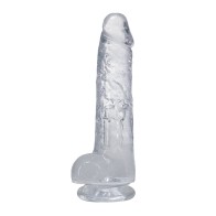 In A Bag 8 Inch Big Dick in Clear