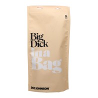 In A Bag 8 Inch Big Dick in Clear