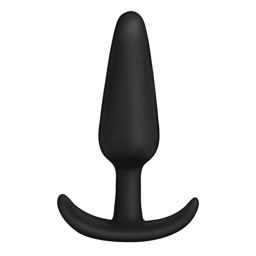 5" Tapered Butt Plug Black