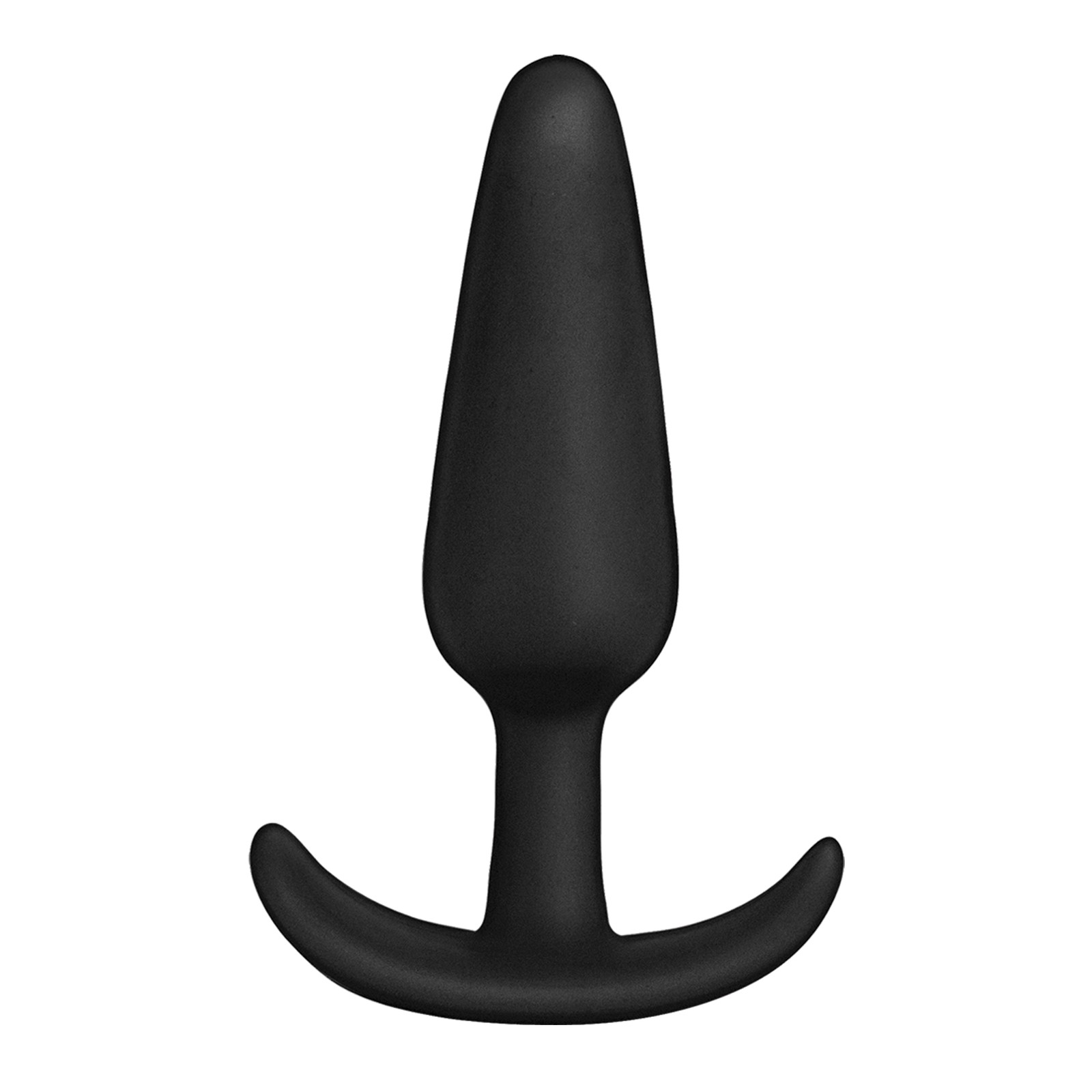 5" Tapered Butt Plug Black