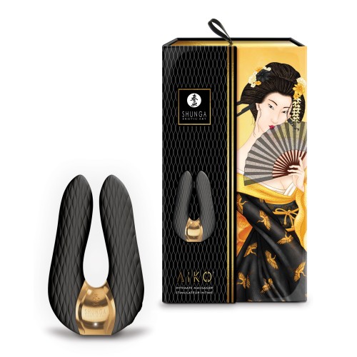 Shunga Aiko Intimate Massager in Black