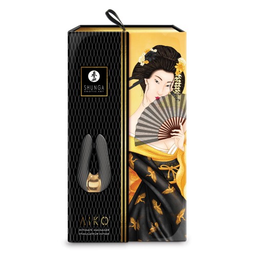 Shunga Aiko Intimate Massager in Black