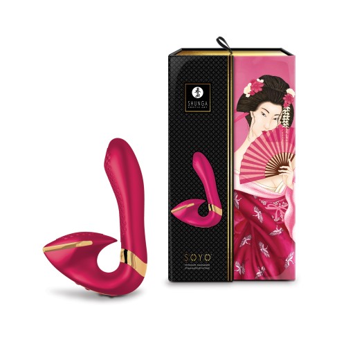 Shunga Soyo Intimate Massager Raspberry