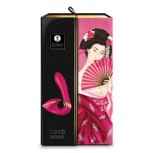 Shunga Soyo Intimate Massager Raspberry