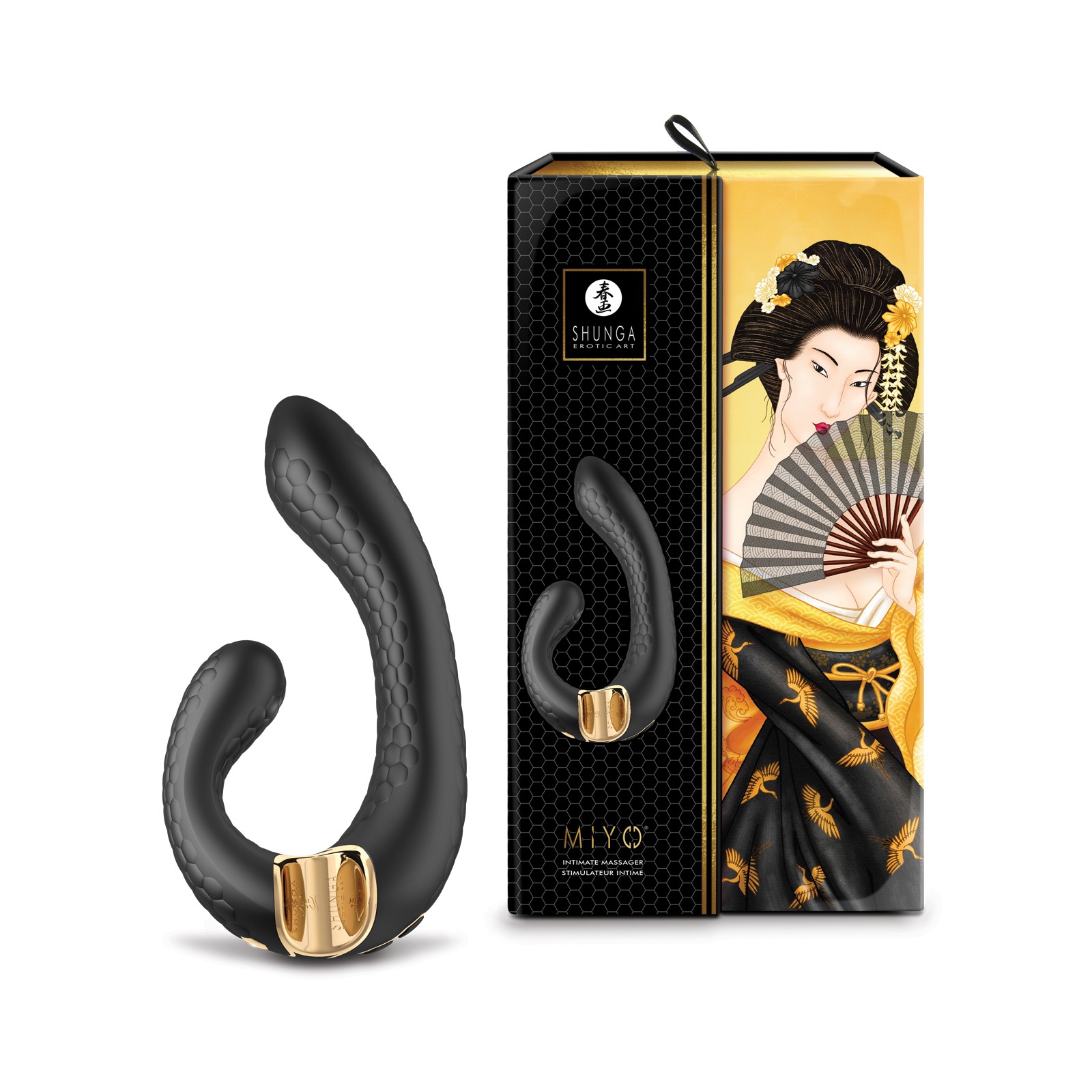 Shunga Miyo Intimate Massager - Black