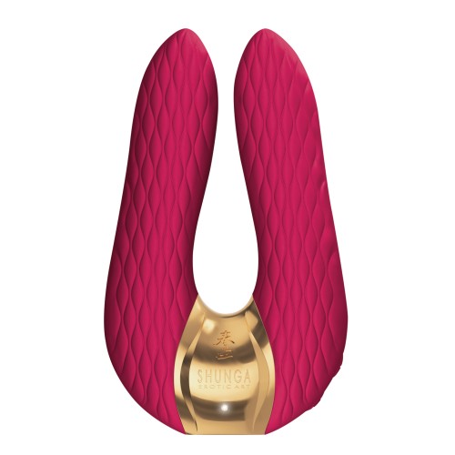 Shunga Aiko Intimate Massager in Raspberry