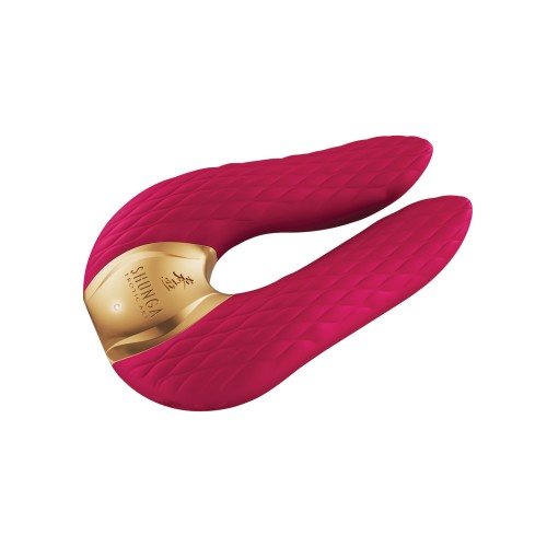 Shunga Aiko Intimate Massager in Raspberry