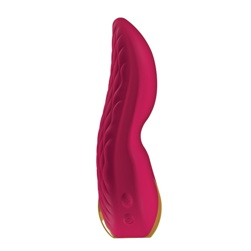 Shunga Aiko Intimate Massager in Raspberry