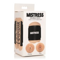 Curve Toys Mistress Double Shot Mini Masturbator