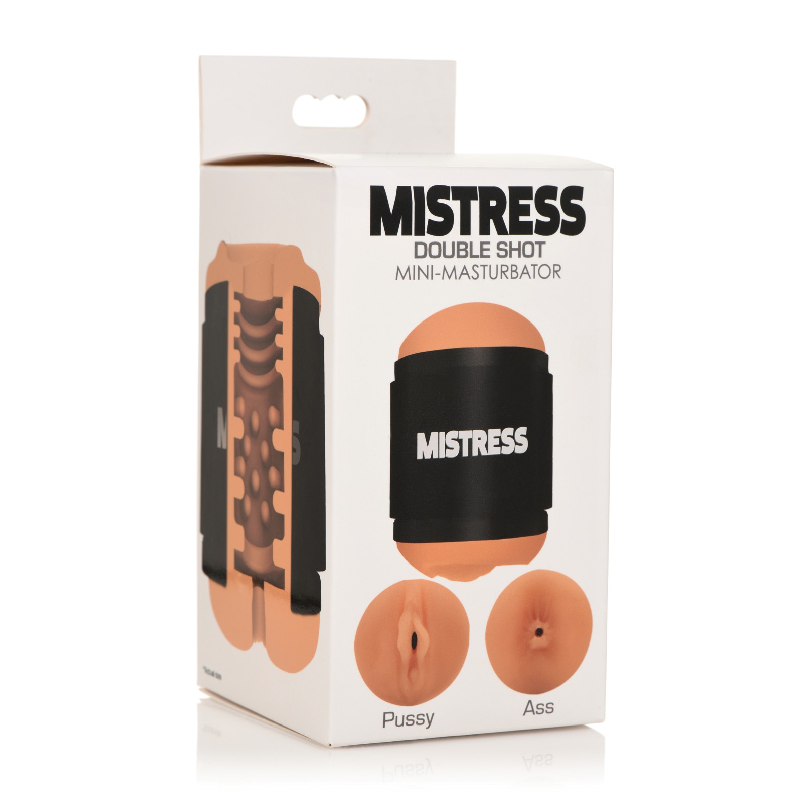 Curve Toys Mistress Double Shot Mini Masturbator - Pleasure Accessory