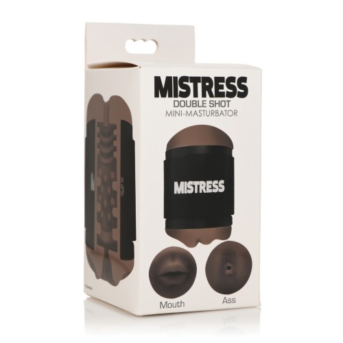 Curve Toys Mistress Double Shot Mini Masturbator