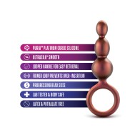 Plug Beaded Loop Anal Adventures Matrix - Cobre