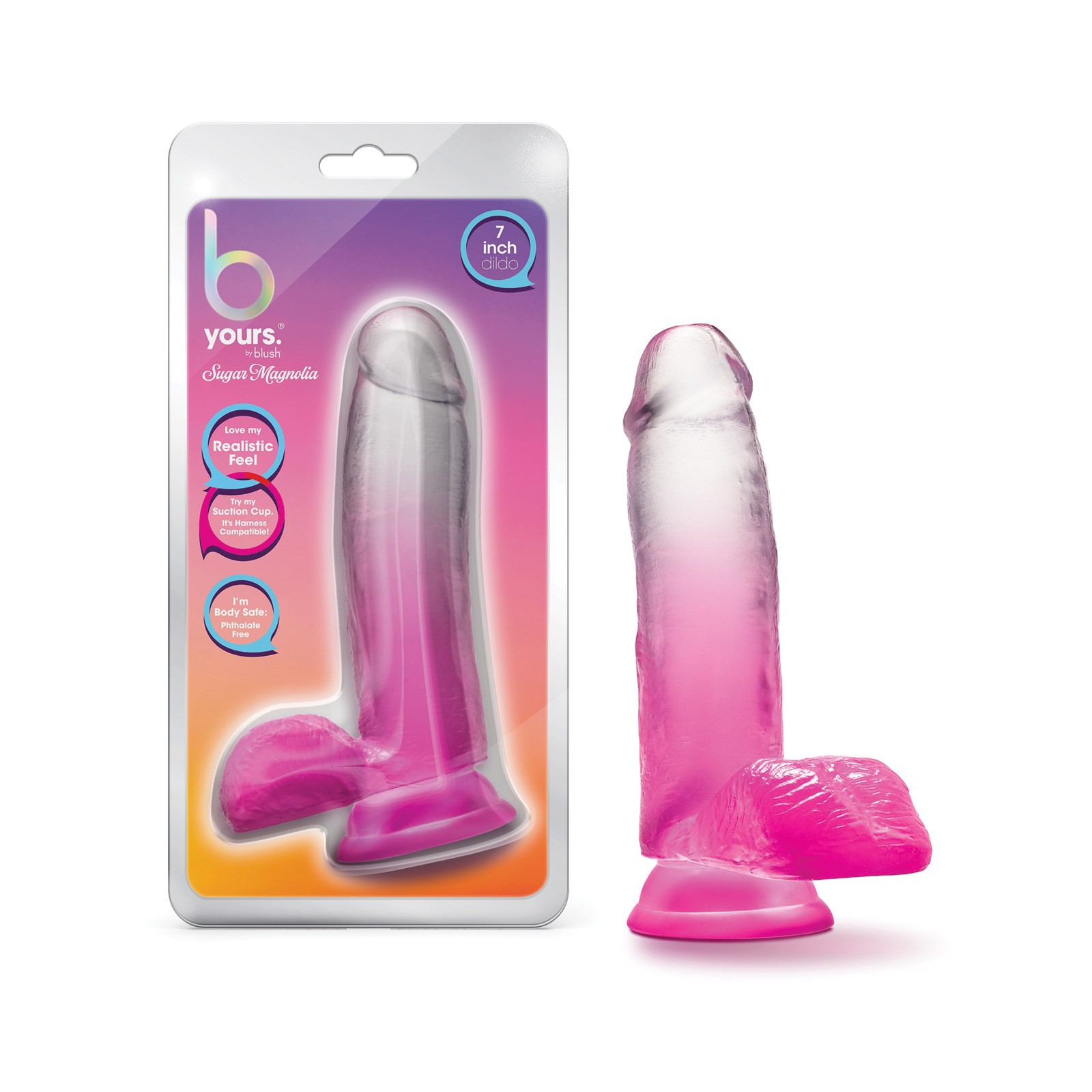 Dildo Blush B Yours 7" Sugar Magnolia